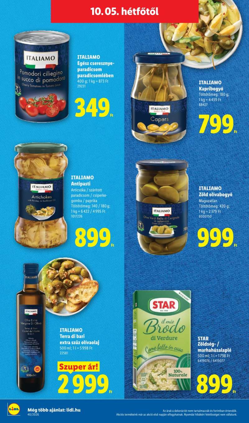 Lidl Akciós Újság 80 oldal