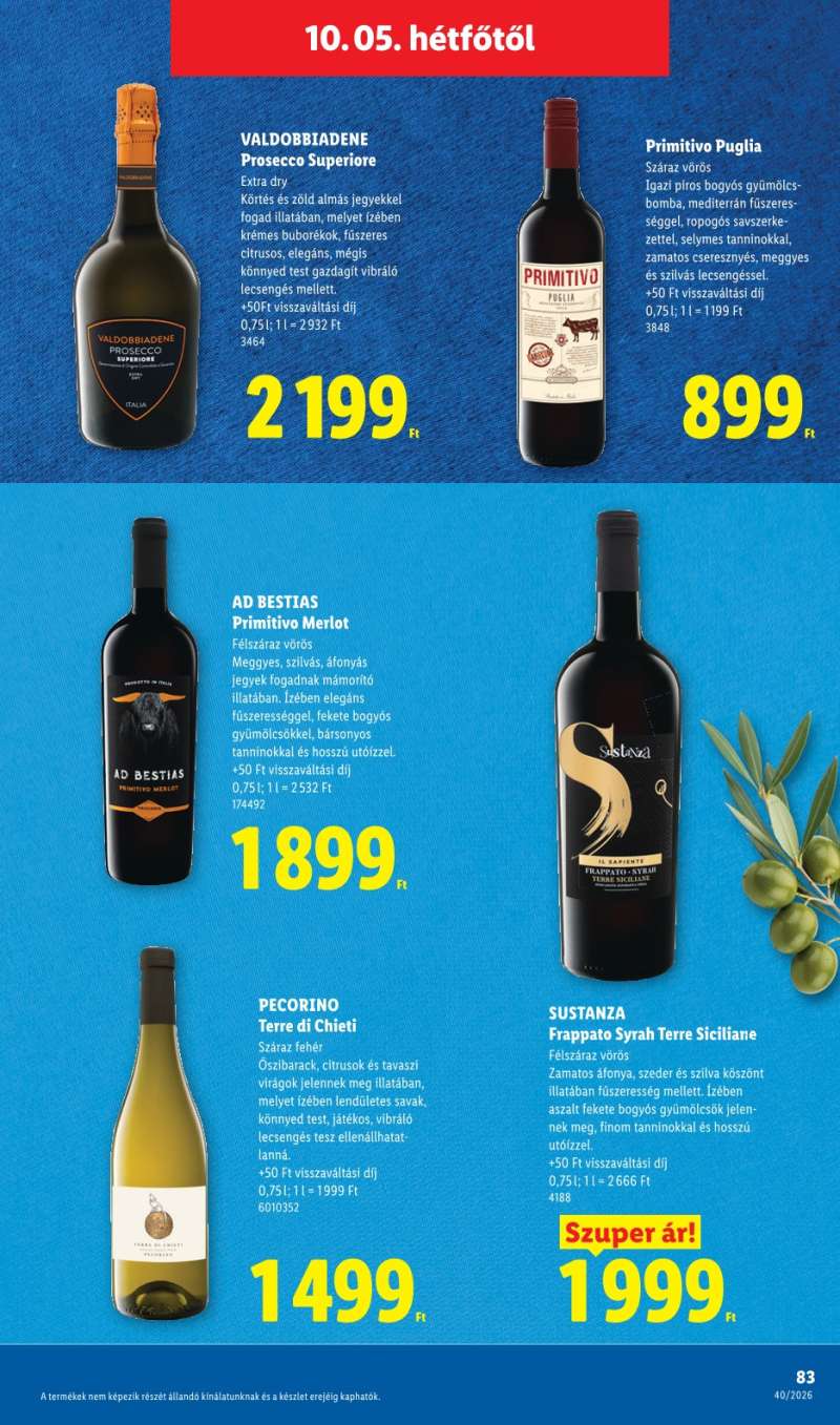 Lidl Akciós Újság 83 oldal