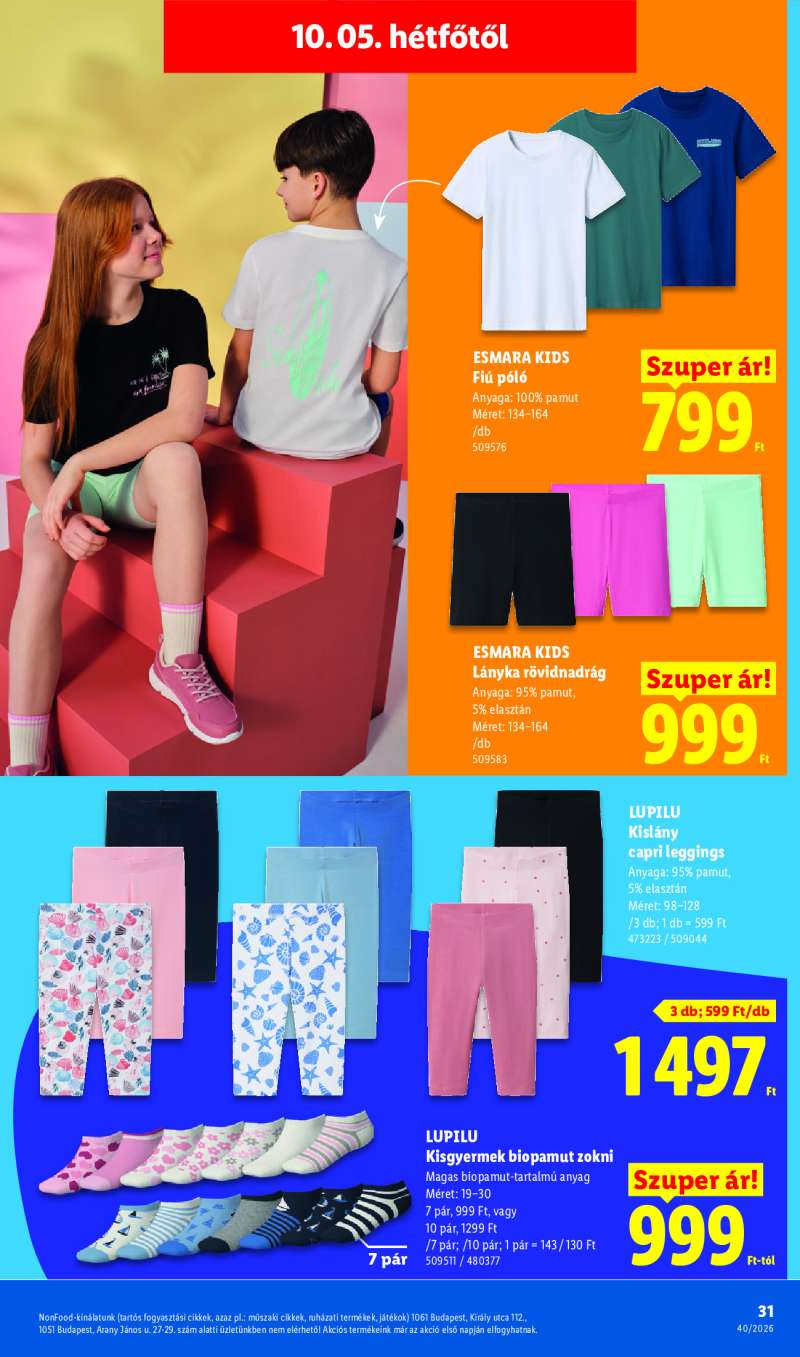 Lidl Érvényes 10.01-től 31 oldal