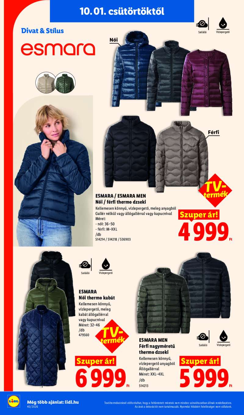 Lidl Érvényes 10.01-től 4 oldal