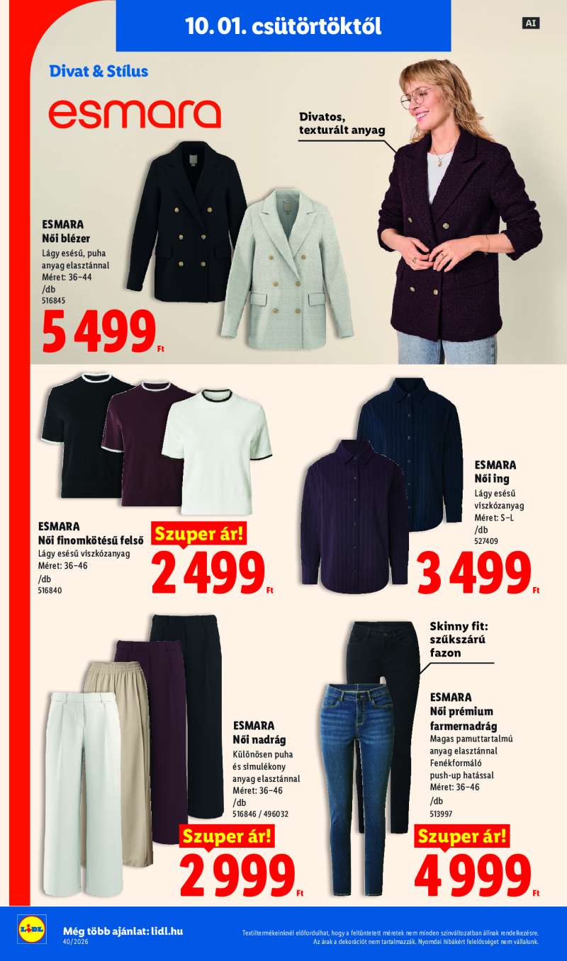 Lidl Érvényes 10.01-től 6 oldal
