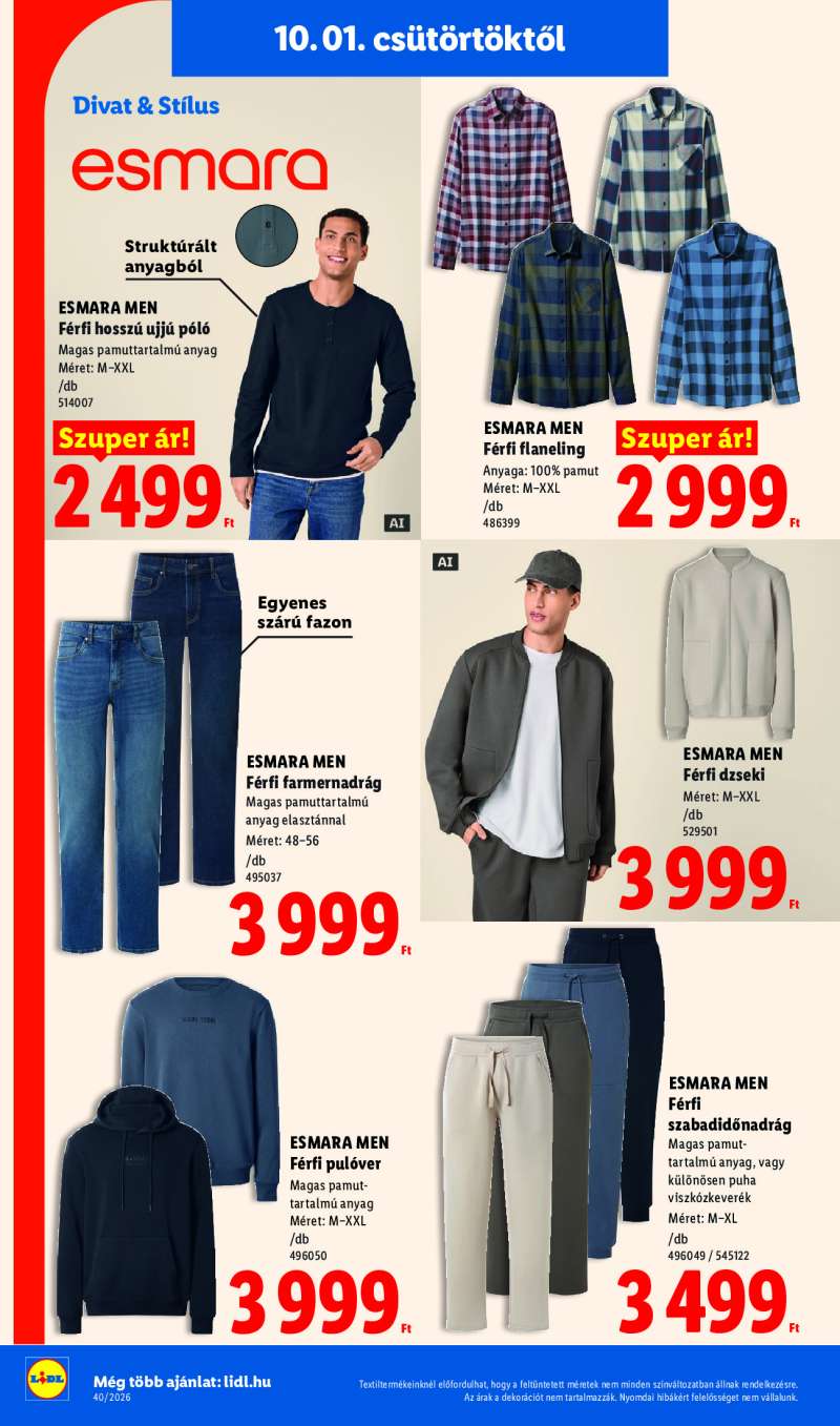 Lidl Érvényes 10.01-től 8 oldal