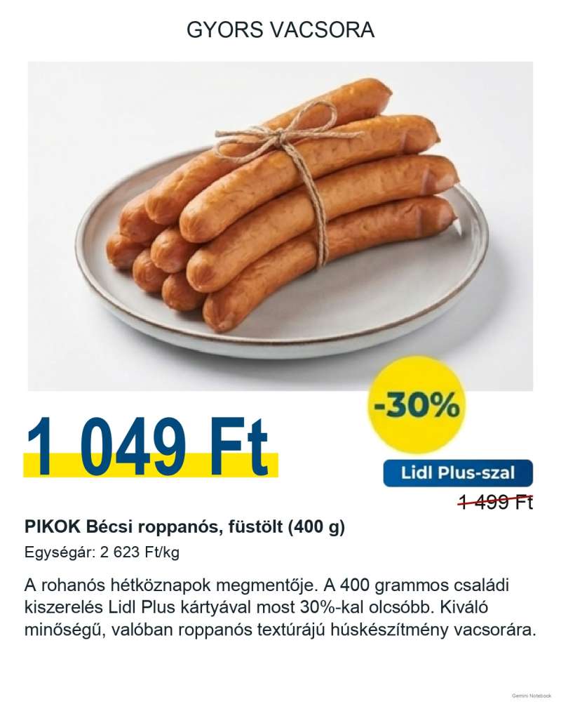 Lidl Lidl Akcióleső Válogatás 8 oldal