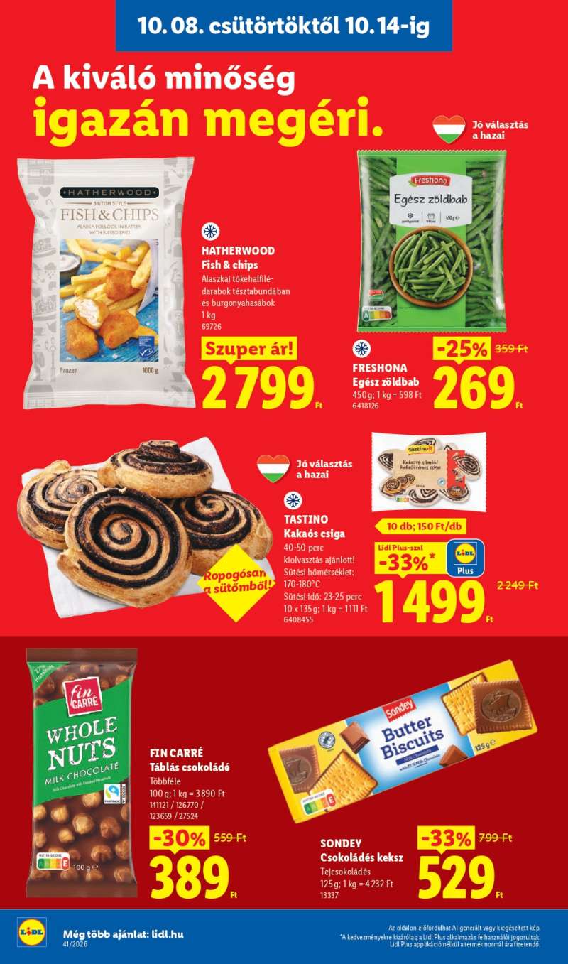 Lidl Akciós Újság 10 oldal