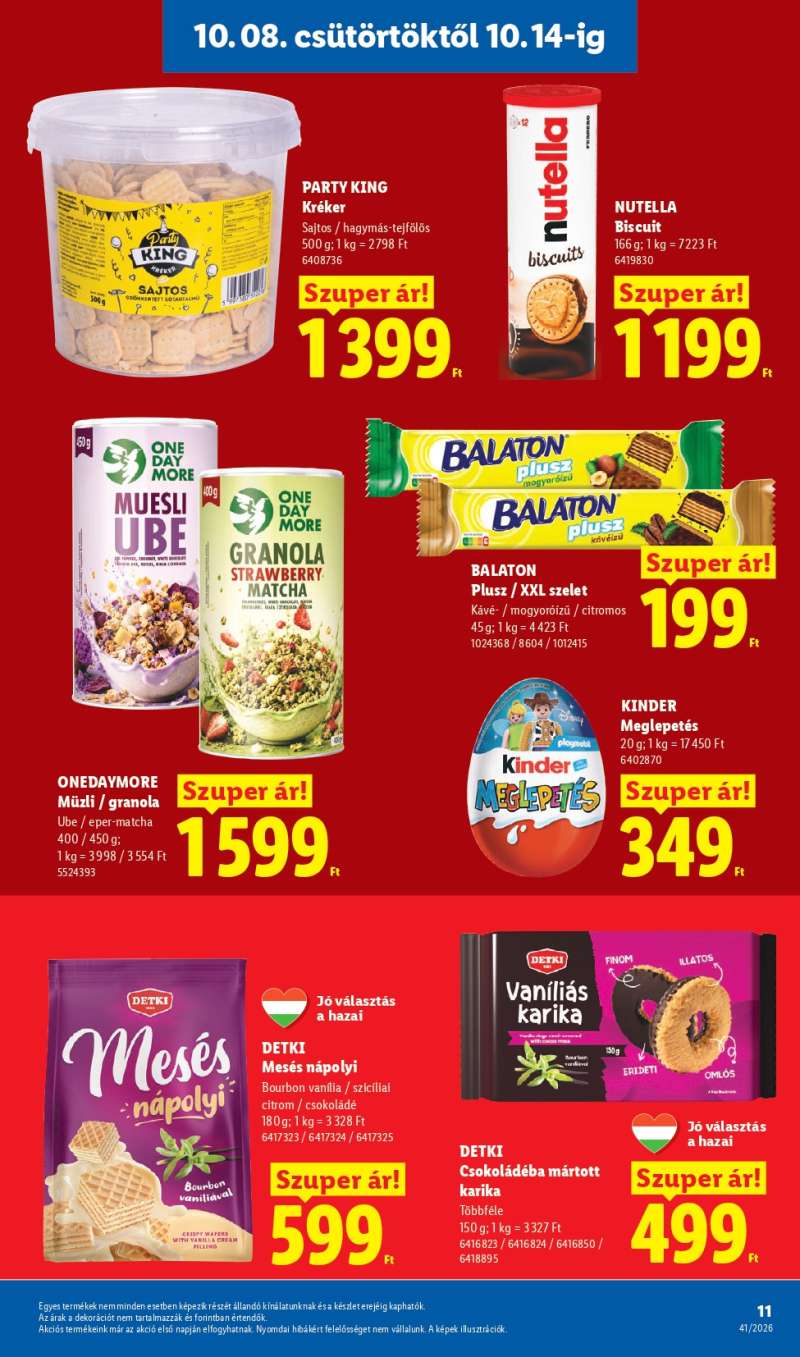 Lidl Akciós Újság 11 oldal