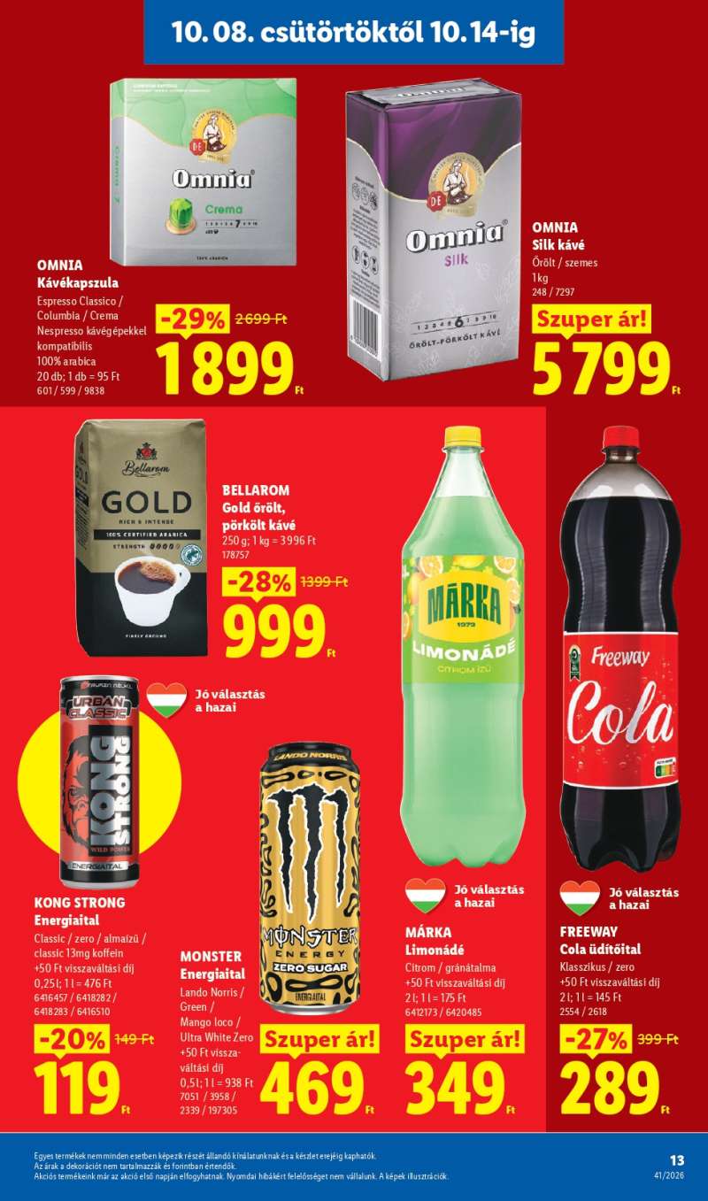 Lidl Akciós Újság 13 oldal