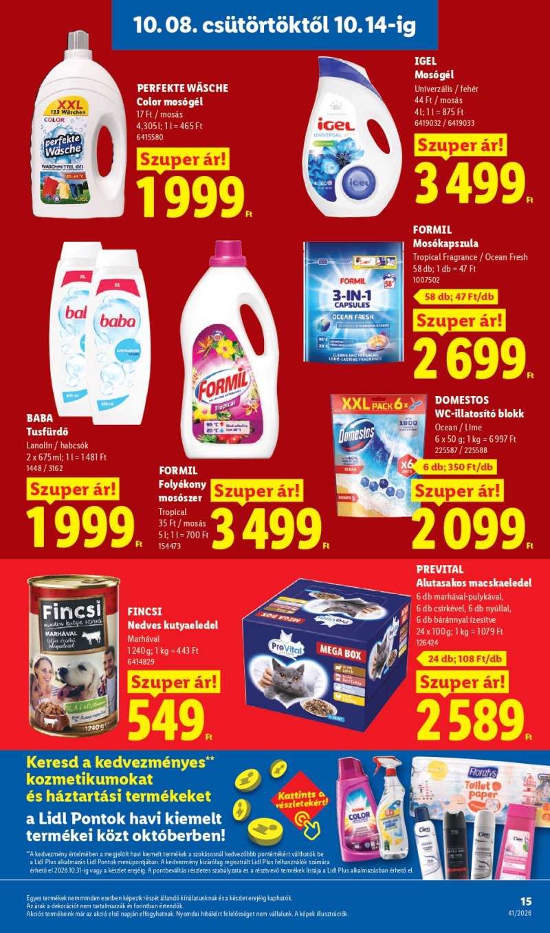 Lidl Akciós Újság 15 oldal