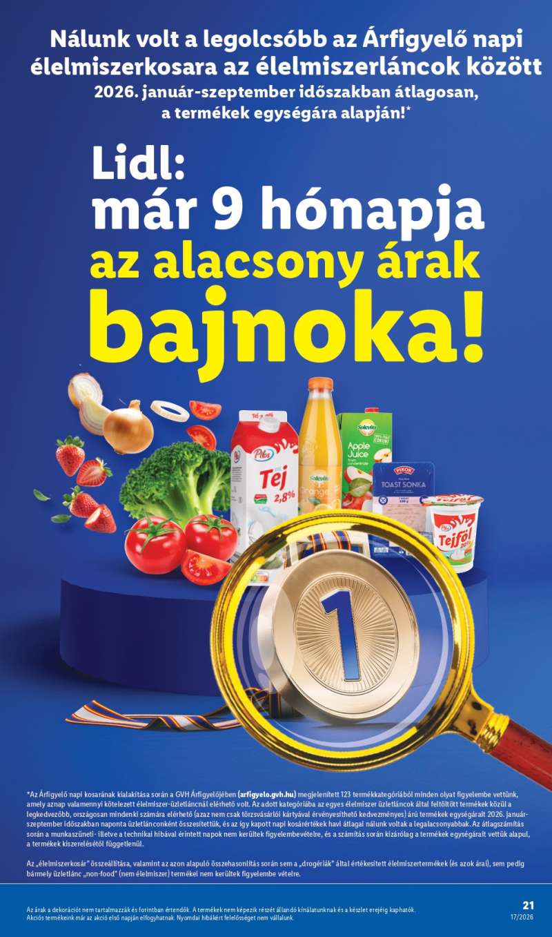 Lidl Akciós Újság 21 oldal