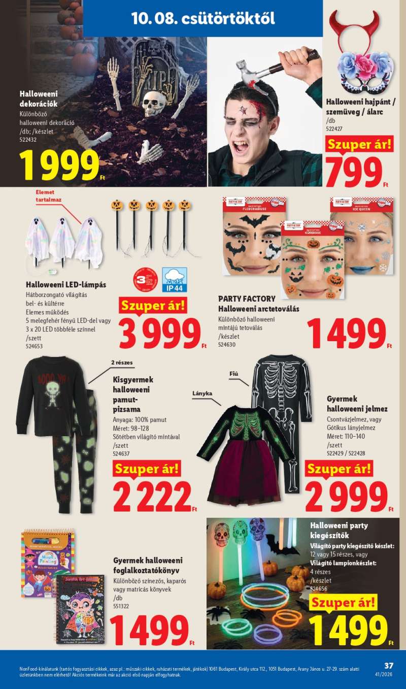Lidl Akciós Újság 37 oldal