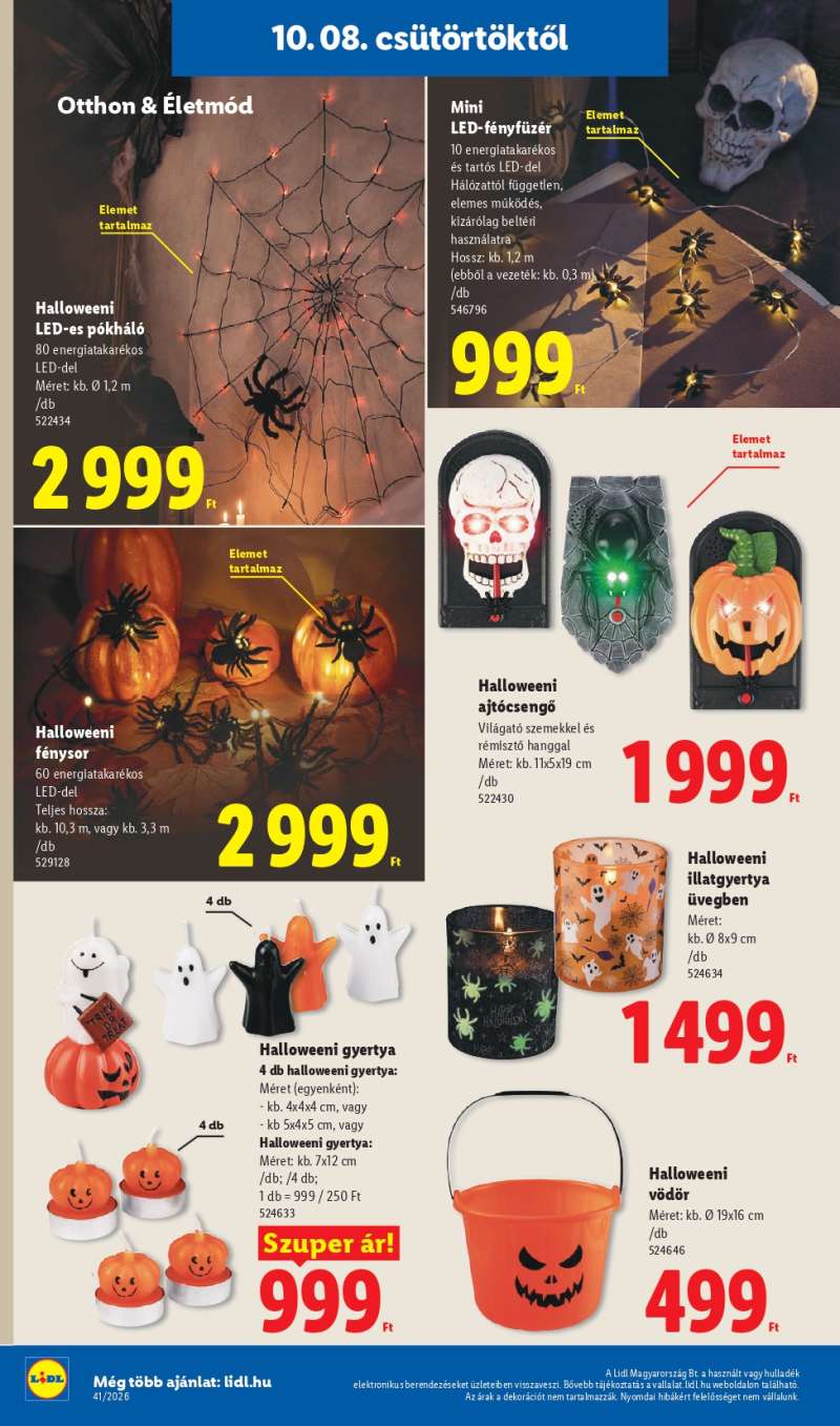 Lidl Akciós Újság 38 oldal