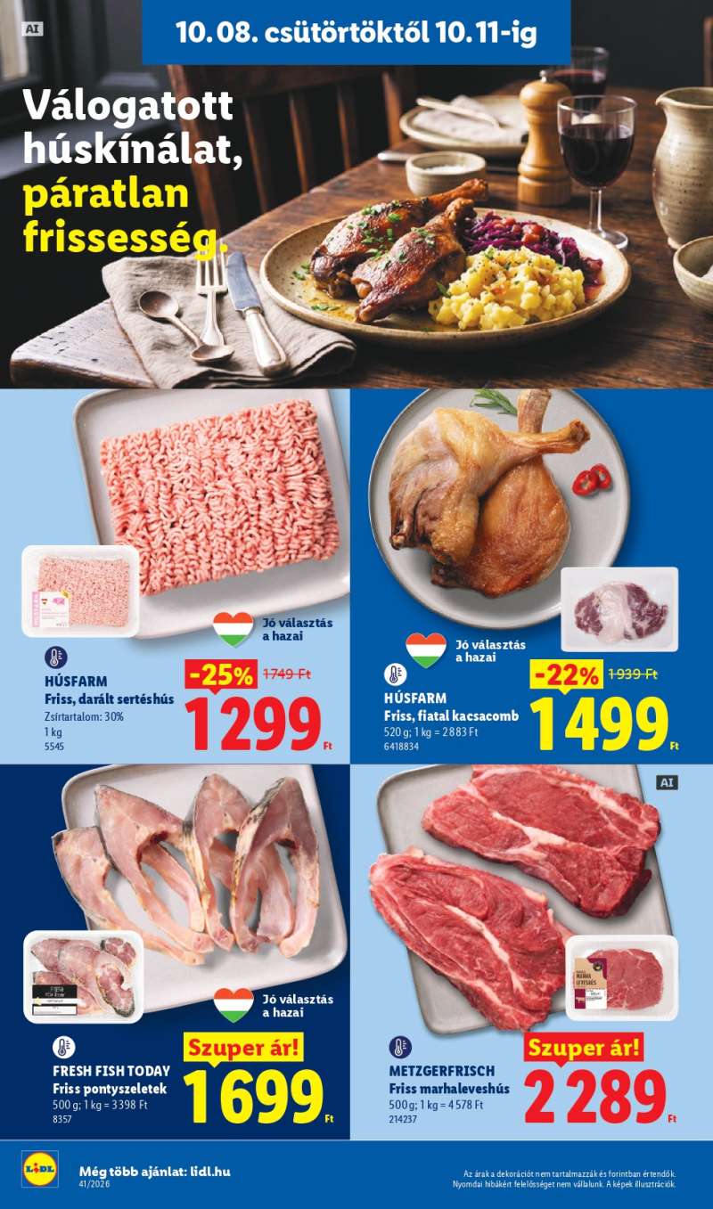 Lidl Akciós Újság 4 oldal