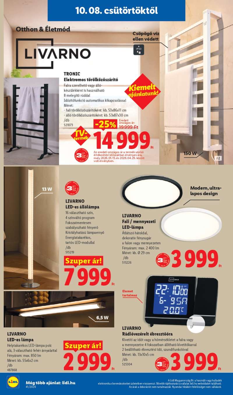 Lidl Akciós Újság 40 oldal