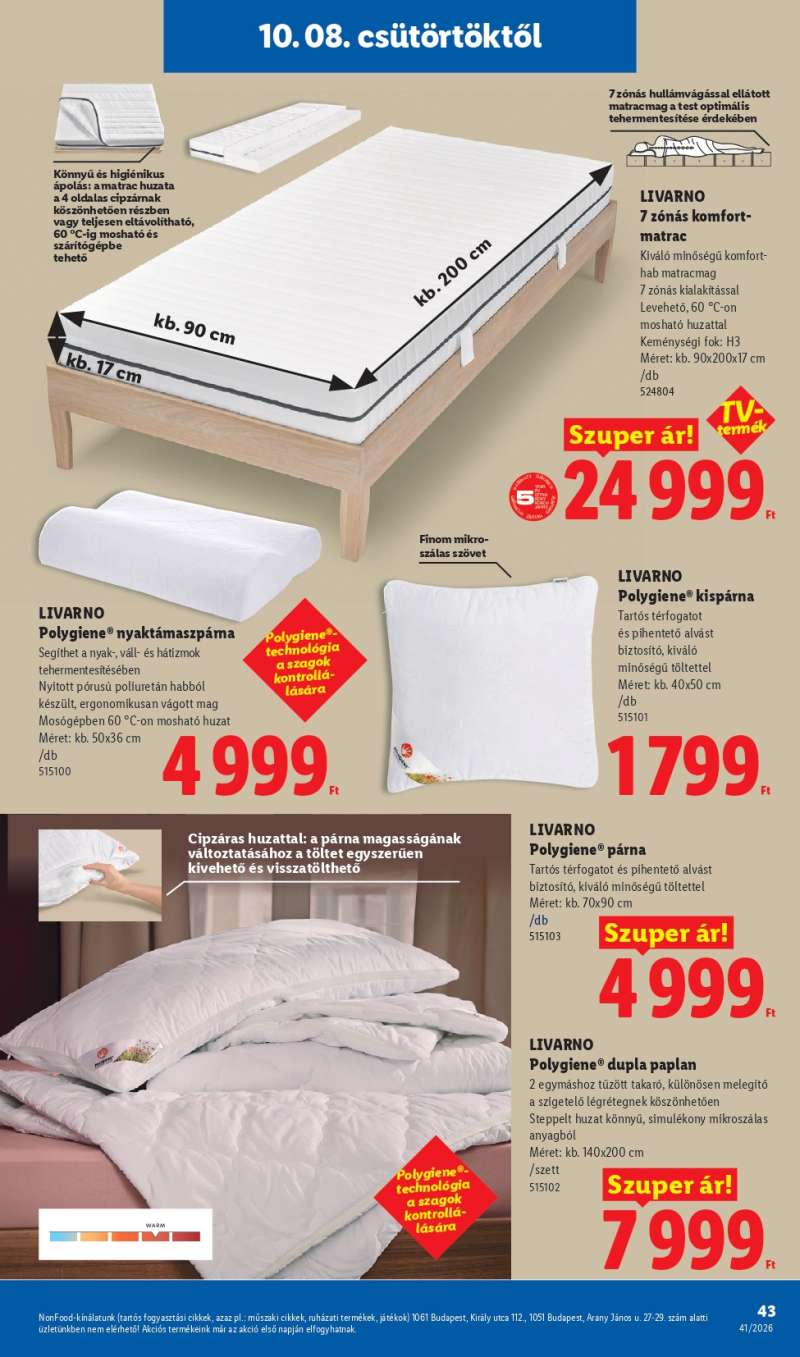 Lidl Akciós Újság 43 oldal