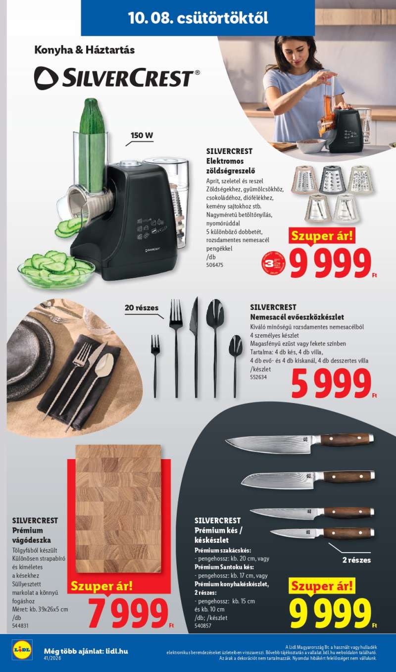 Lidl Akciós Újság 46 oldal