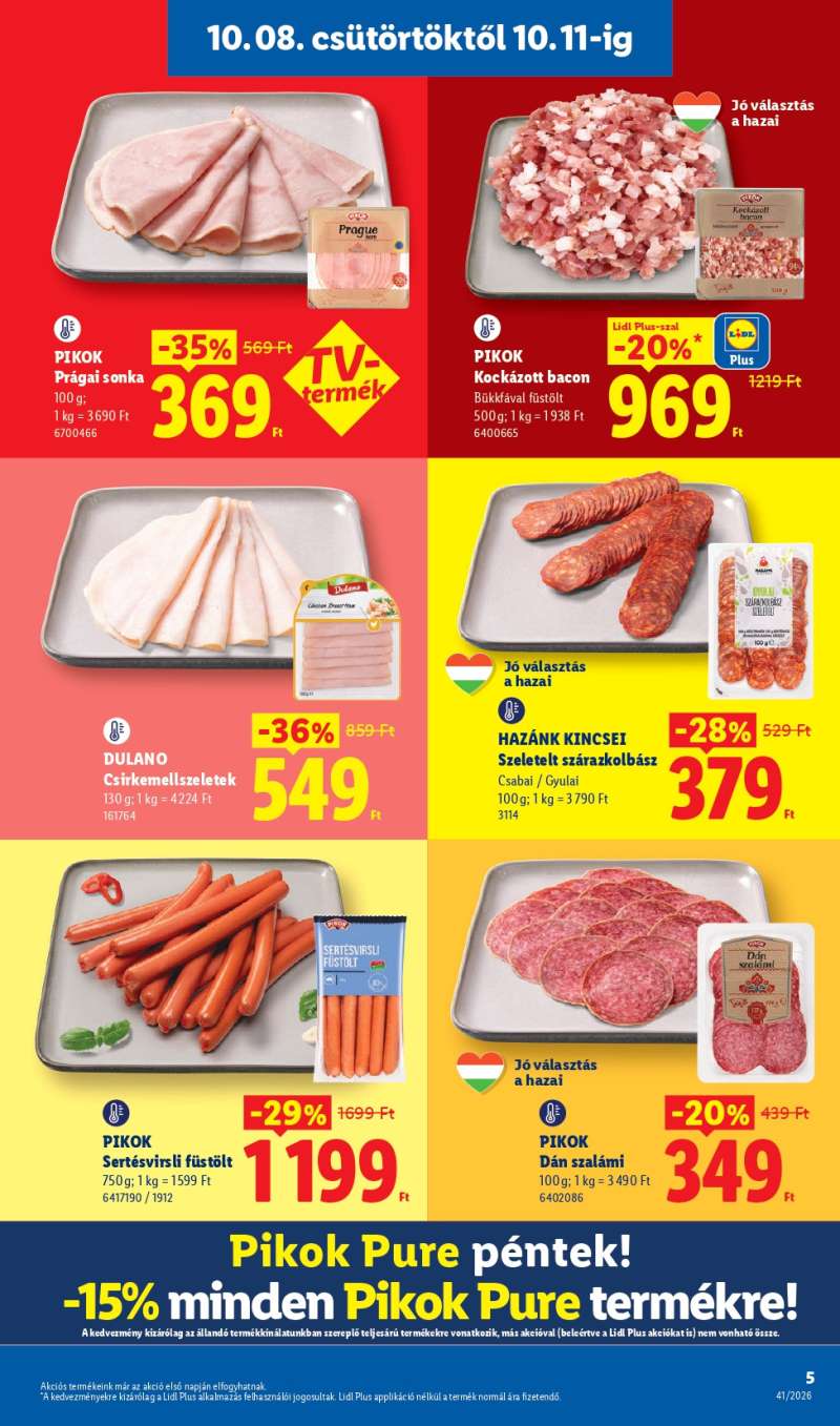 Lidl Akciós Újság 5 oldal