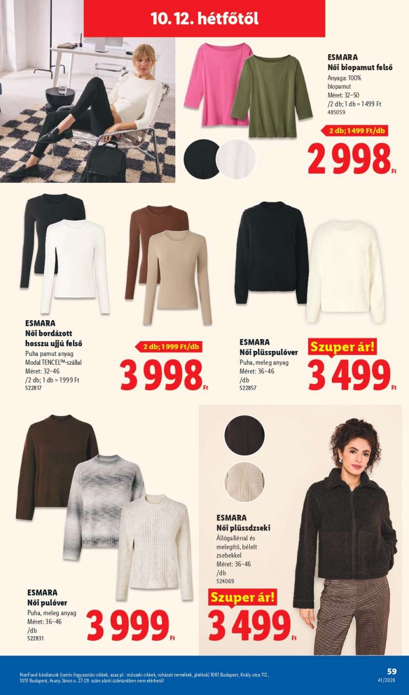 Lidl Akciós Újság 59 oldal