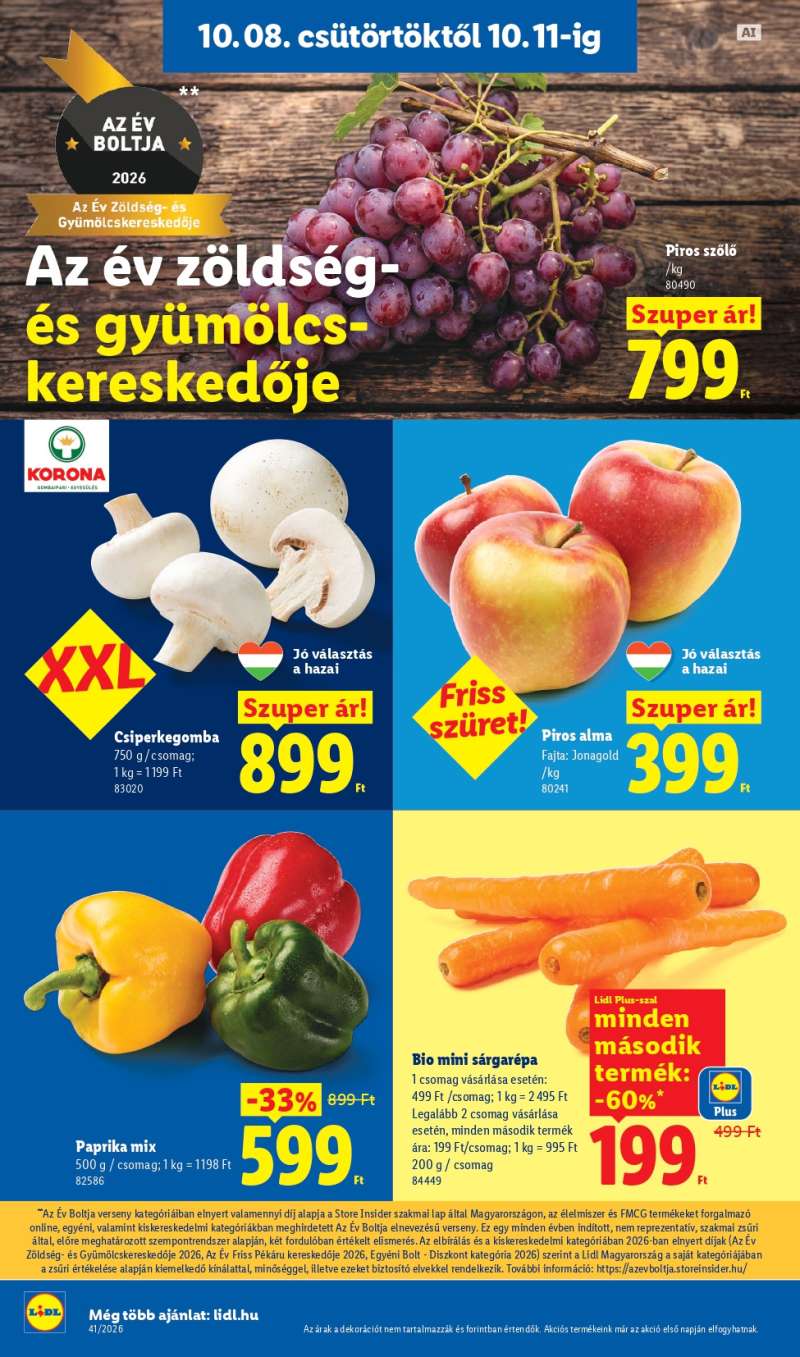 Lidl Akciós Újság 6 oldal