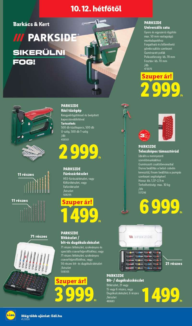 Lidl Akciós Újság 64 oldal