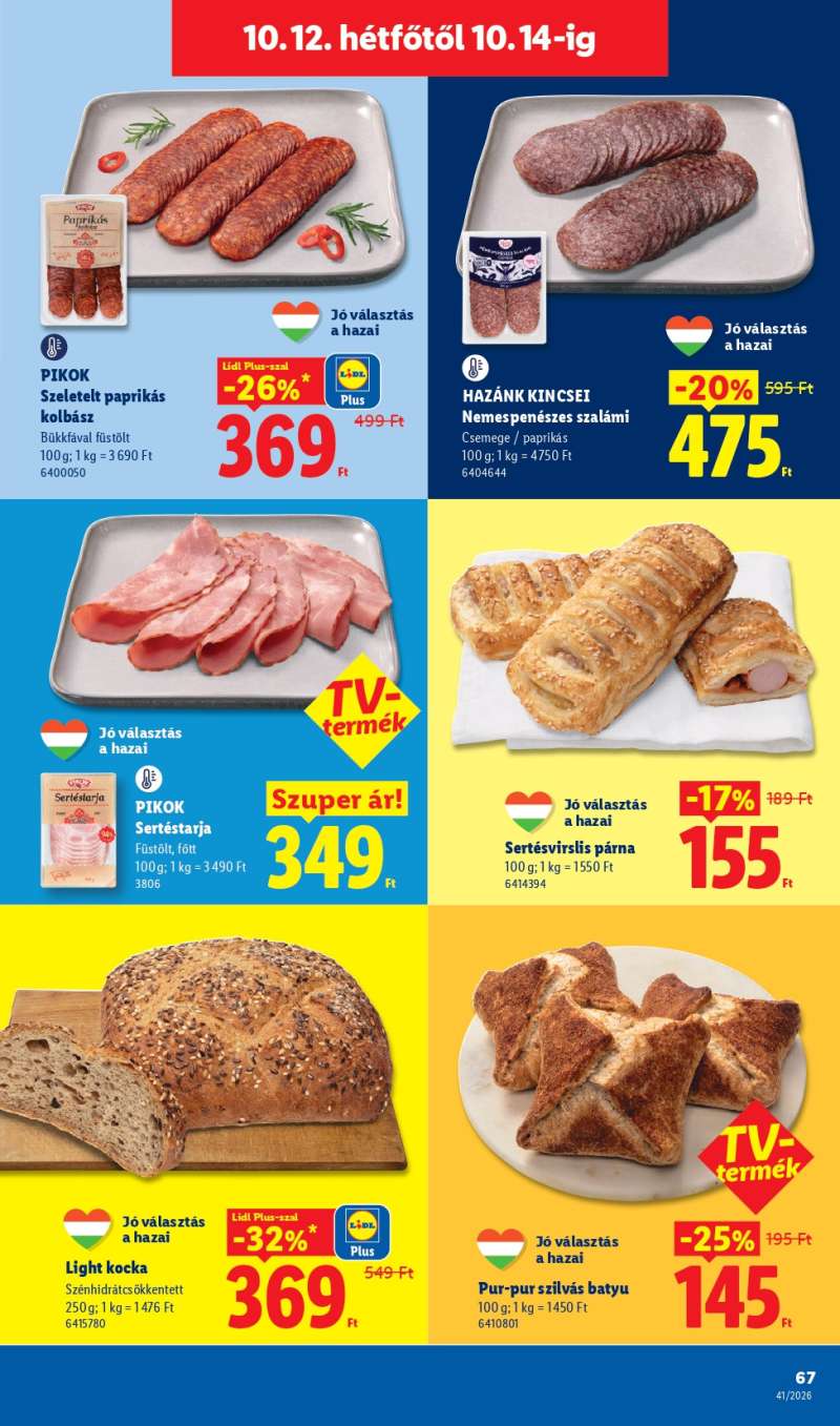 Lidl Akciós Újság 67 oldal