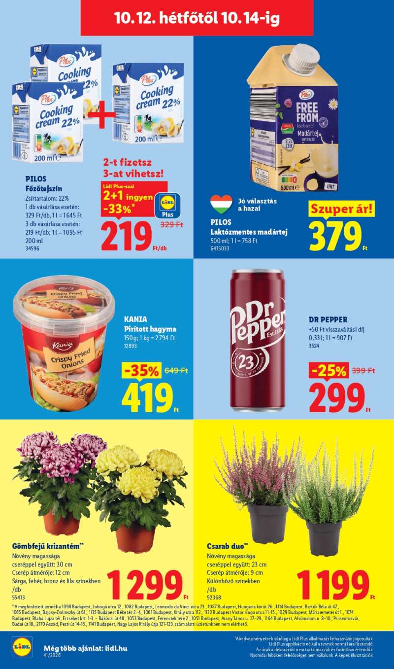 Lidl Akciós Újság 70 oldal