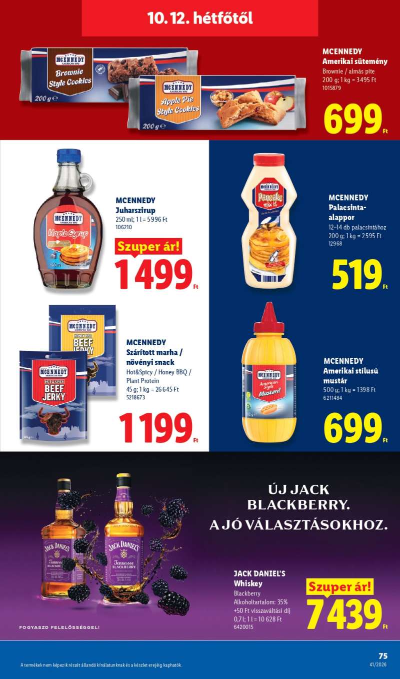 Lidl Akciós Újság 75 oldal