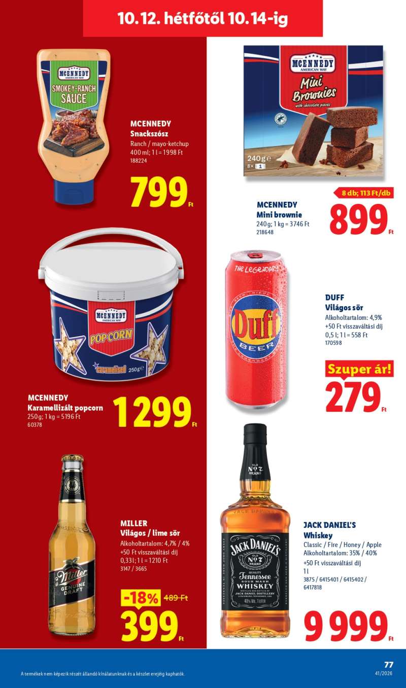 Lidl Akciós Újság 77 oldal
