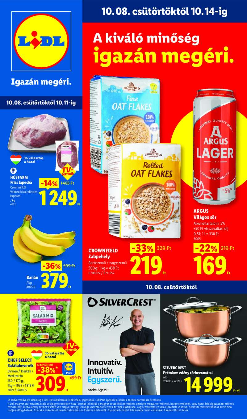 Lidl Érvényes 10.08-tól 1 oldal