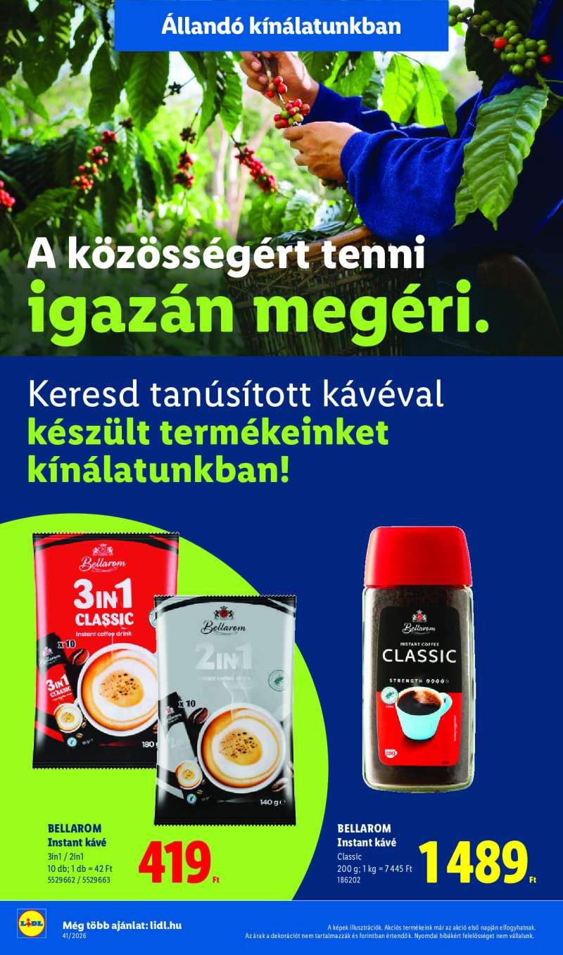 Lidl Érvényes 10.08-tól 18 oldal