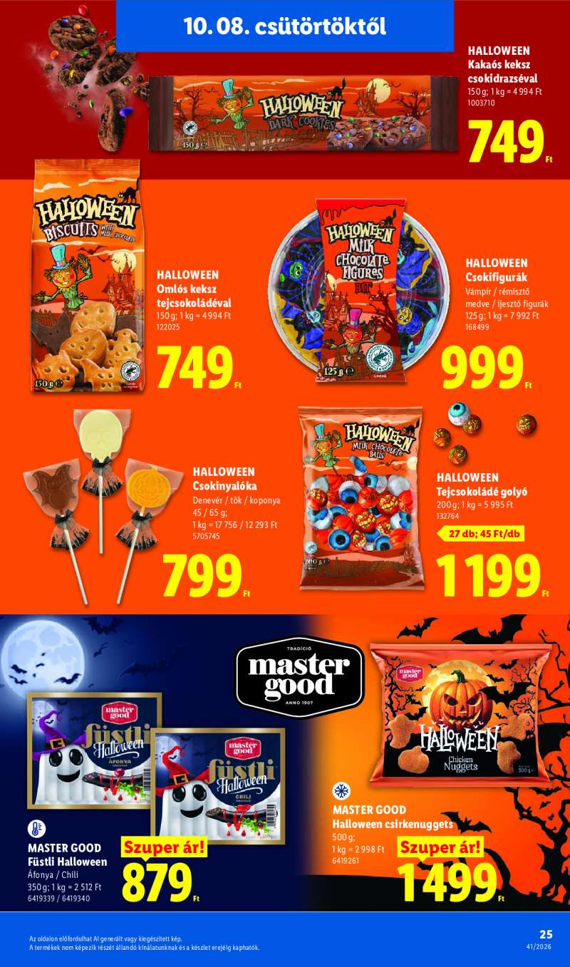 Lidl Érvényes 10.08-tól 25 oldal