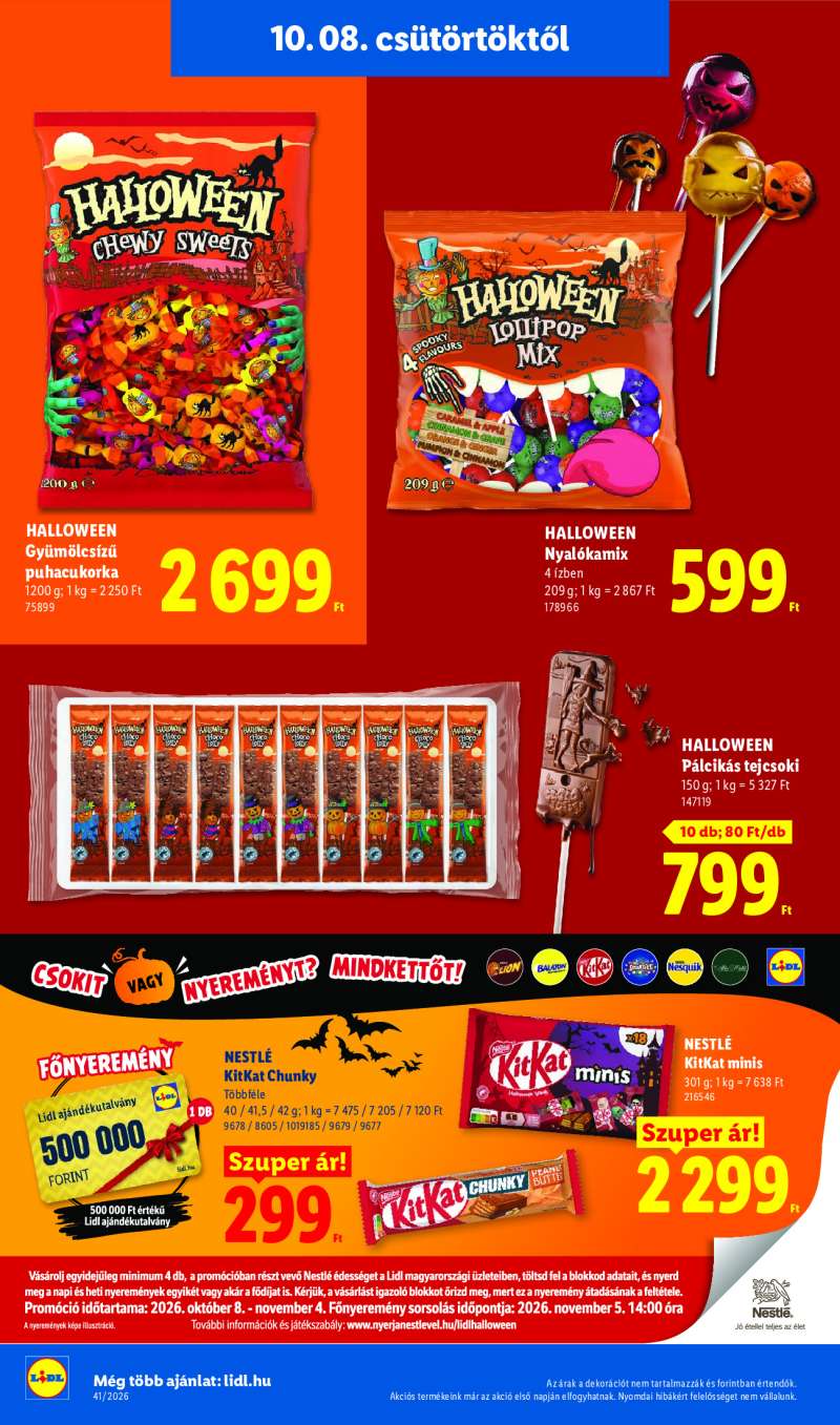 Lidl Érvényes 10.08-tól 26 oldal