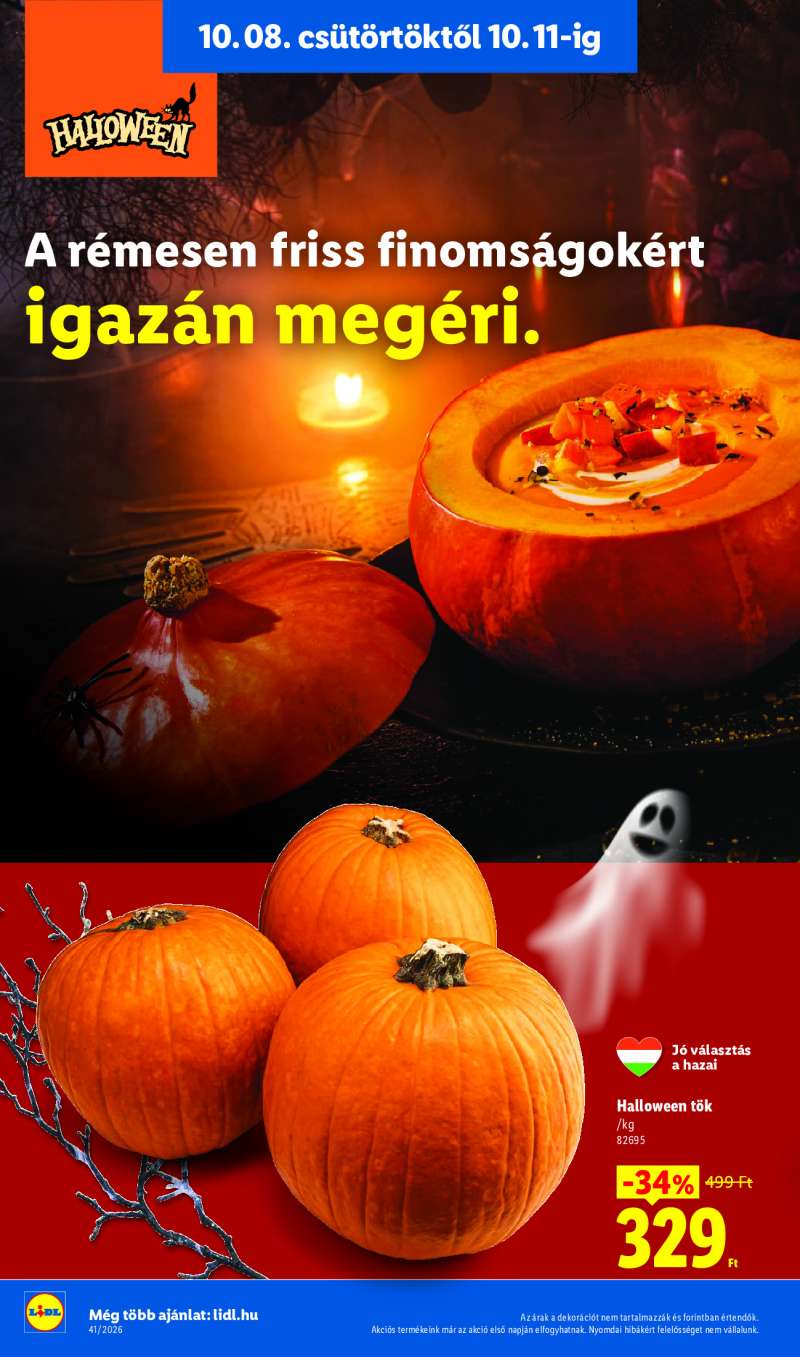 Lidl Érvényes 10.08-tól 28 oldal