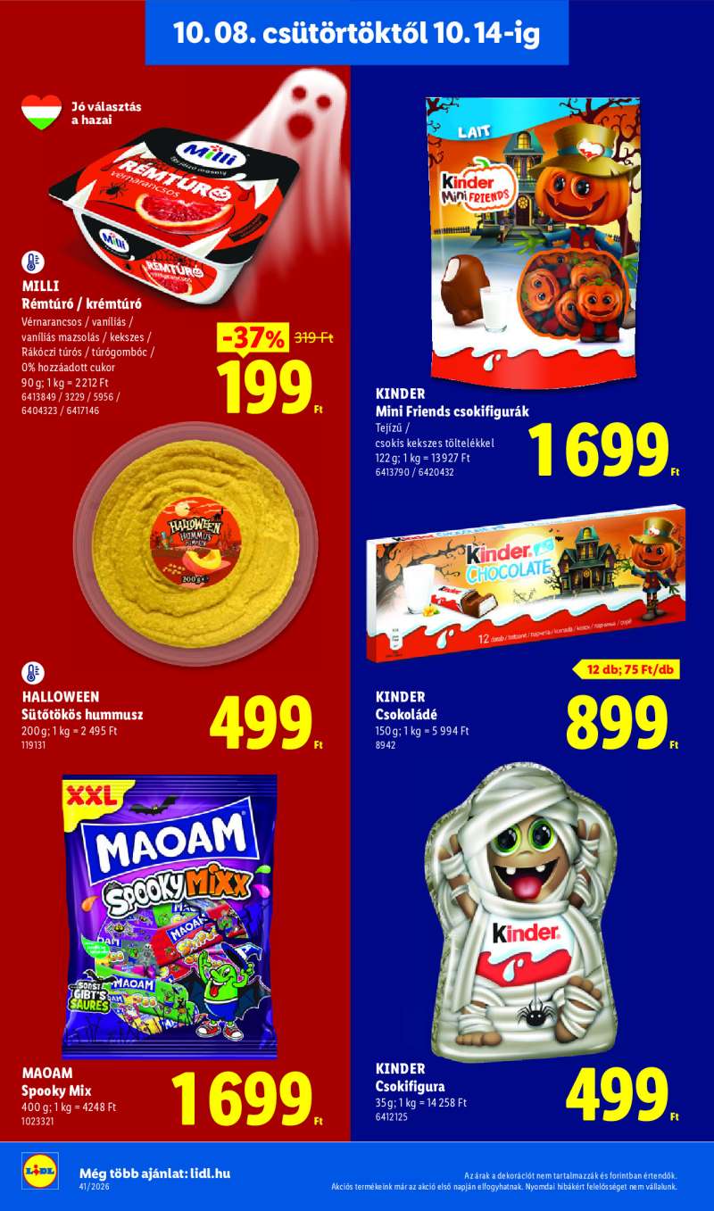 Lidl Érvényes 10.08-tól 30 oldal