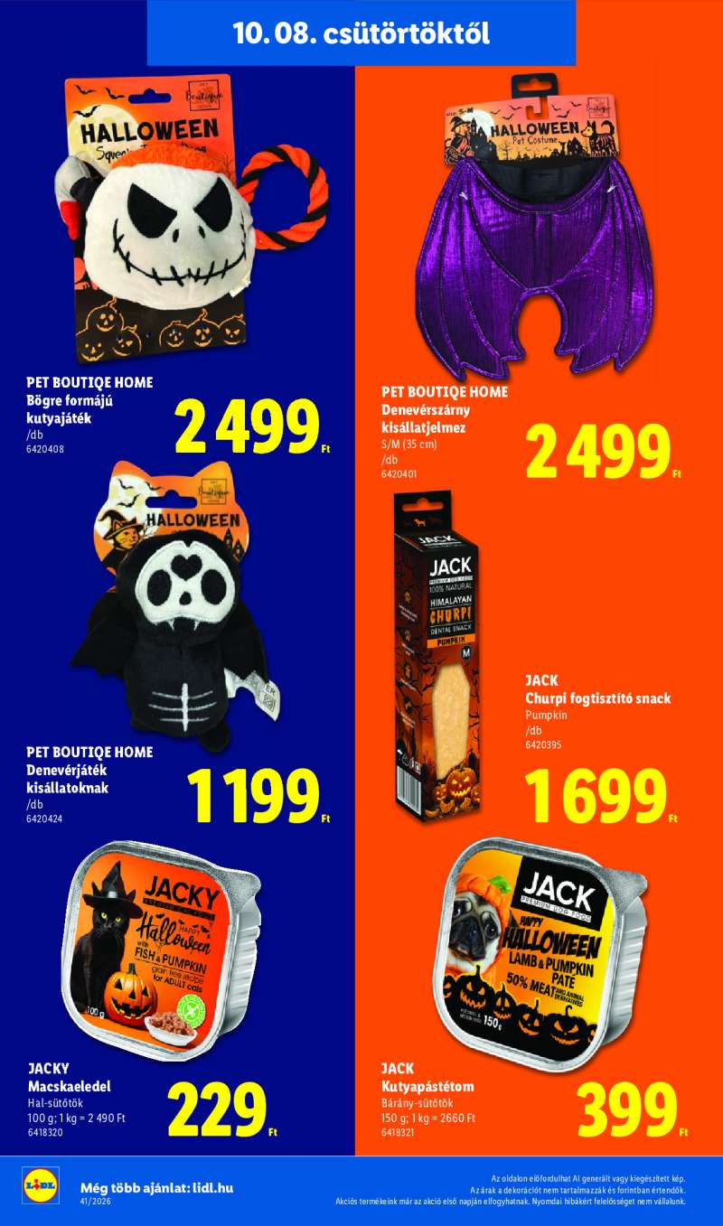 Lidl Érvényes 10.08-tól 34 oldal