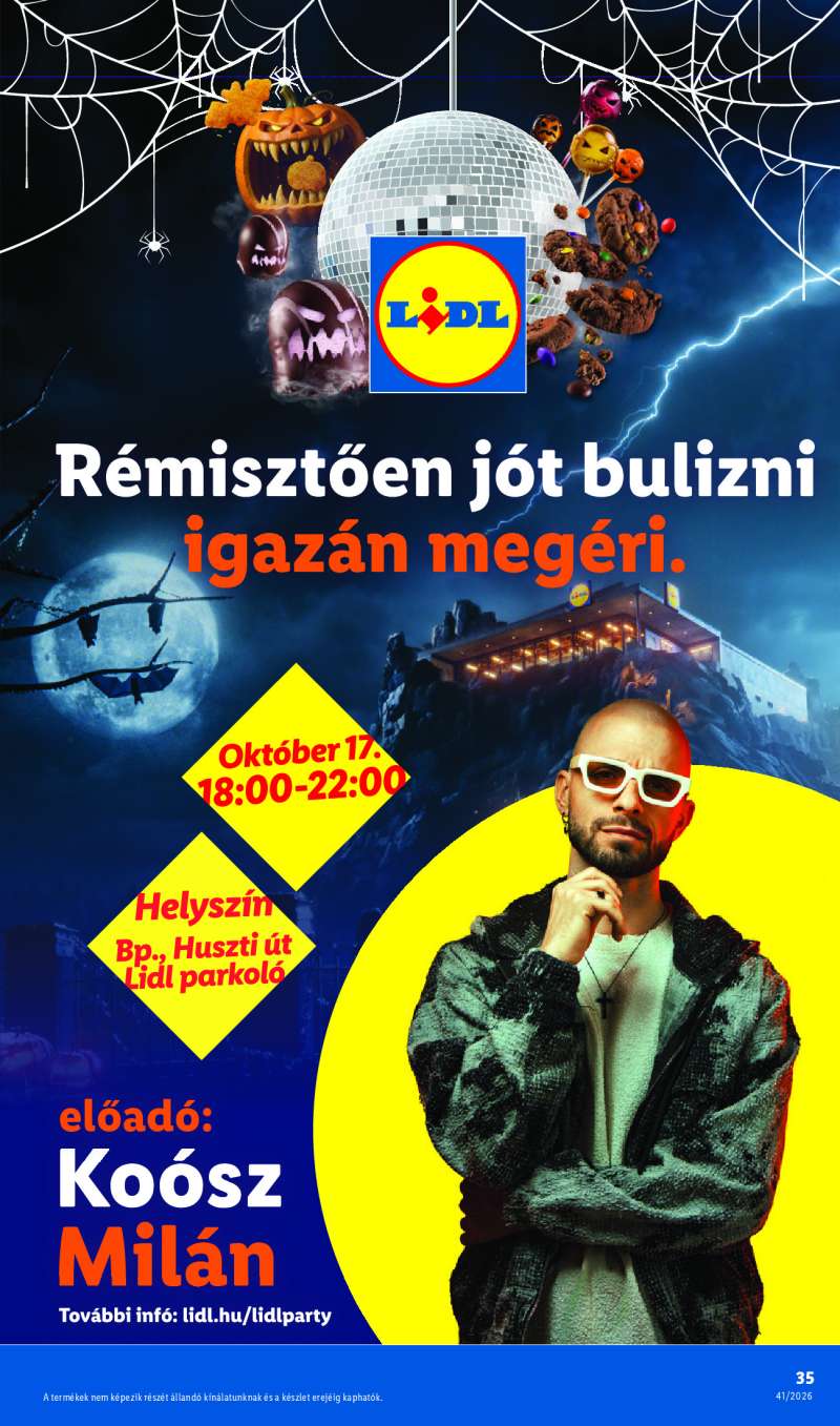Lidl Érvényes 10.08-tól 35 oldal