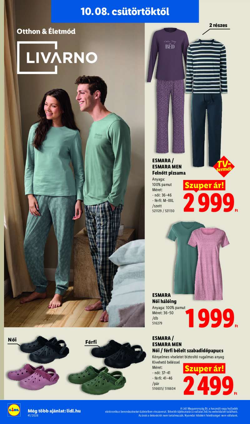 Lidl Érvényes 10.08-tól 42 oldal