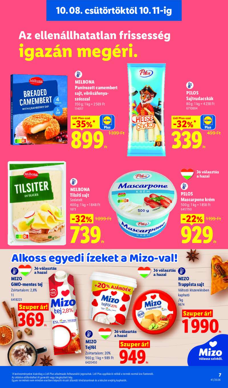 Lidl Érvényes 10.08-tól 7 oldal