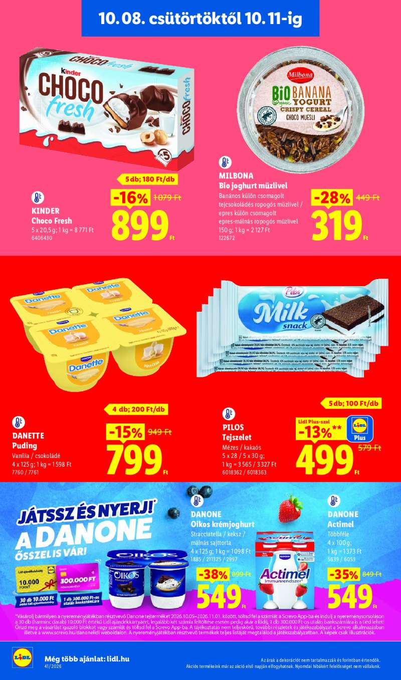 Lidl Érvényes 10.08-tól 8 oldal