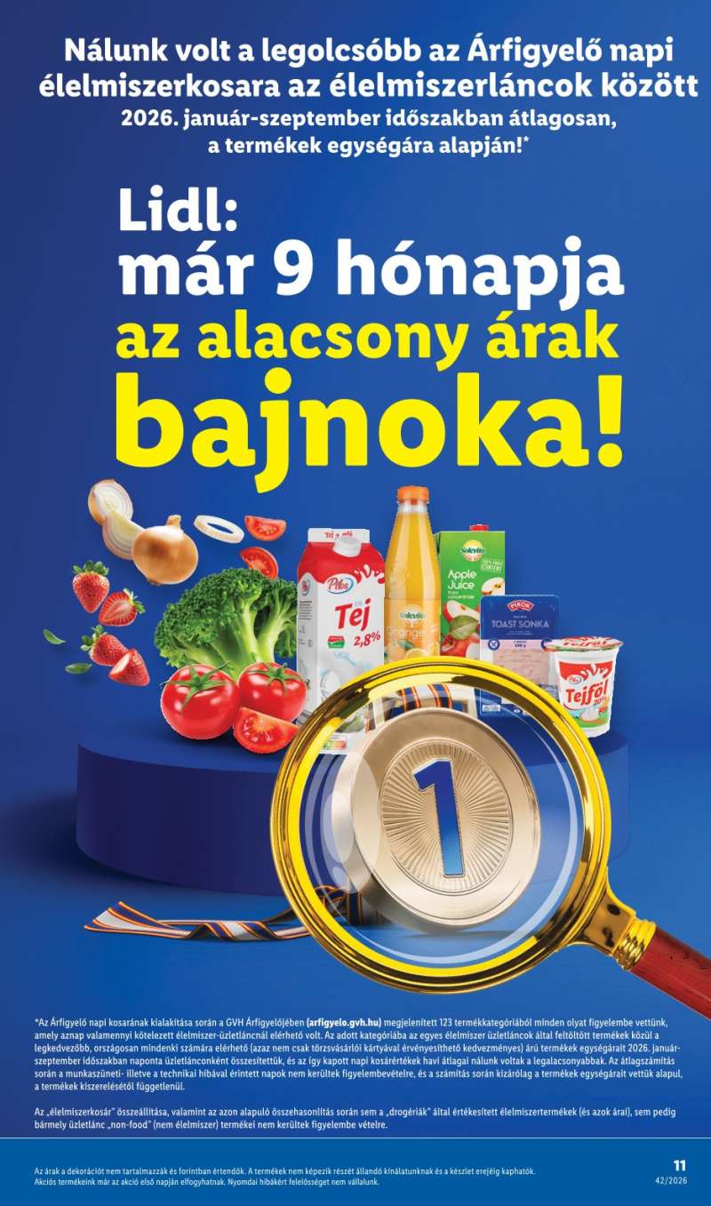 Lidl Akciós Újság 11 oldal