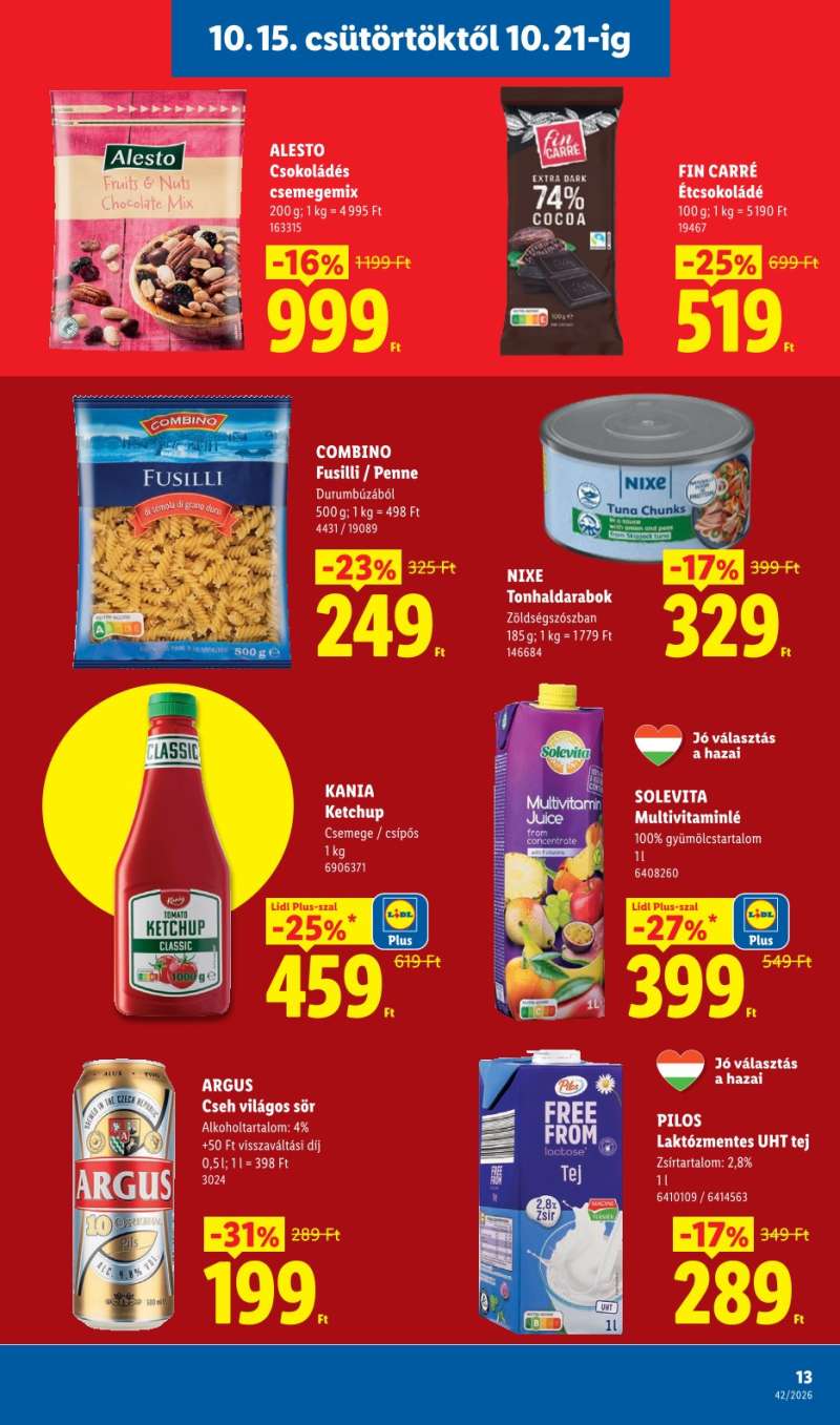 Lidl Akciós Újság 13 oldal