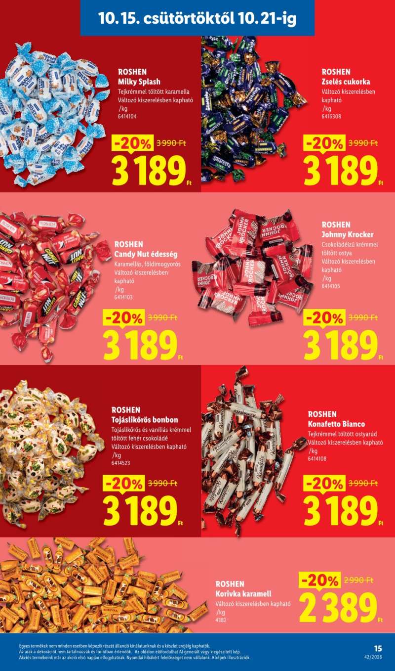 Lidl Akciós Újság 15 oldal