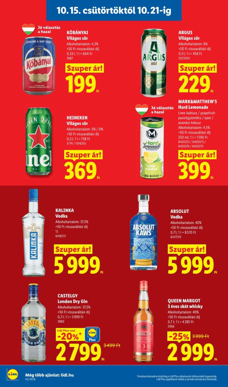 Lidl Akciós Újság 18 oldal