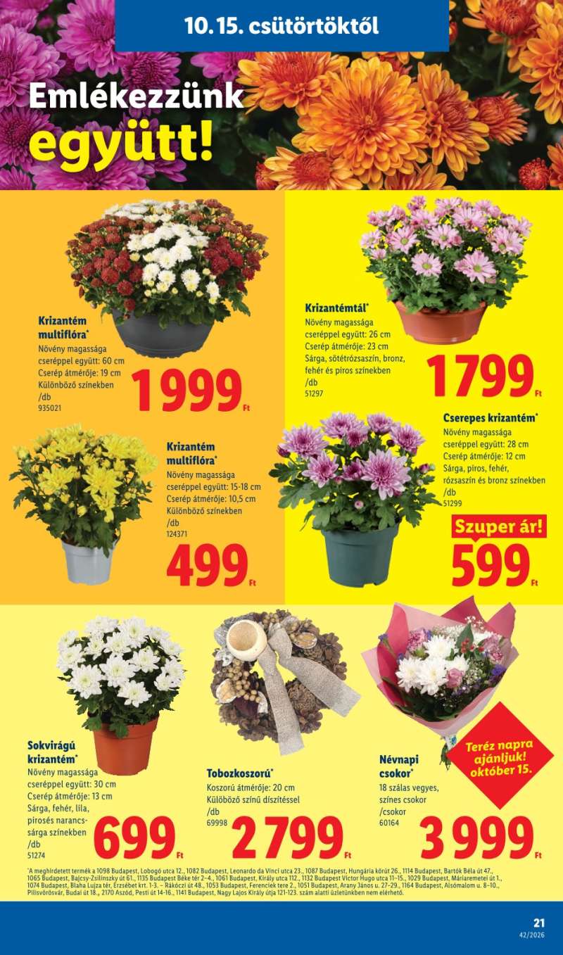 Lidl Akciós Újság 21 oldal