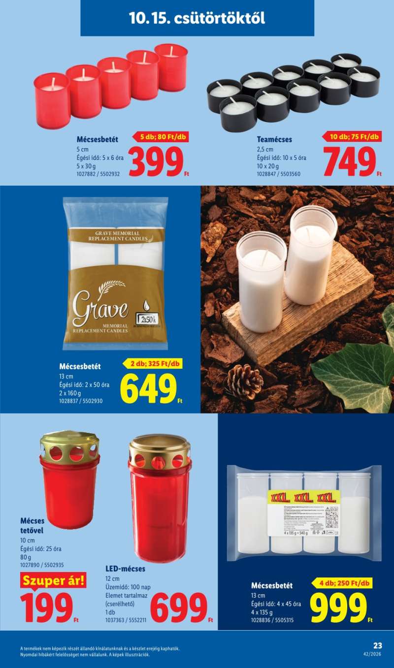 Lidl Akciós Újság 23 oldal
