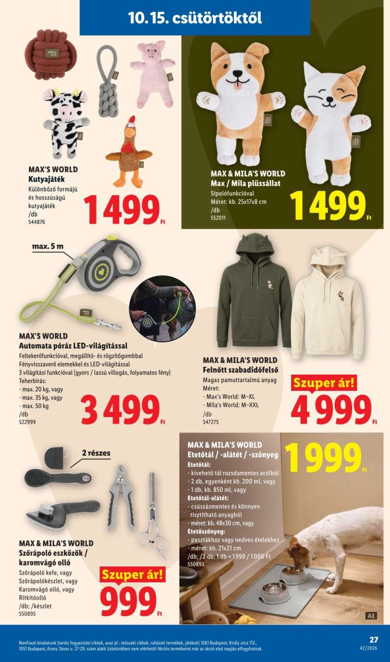 Lidl Akciós Újság 27 oldal