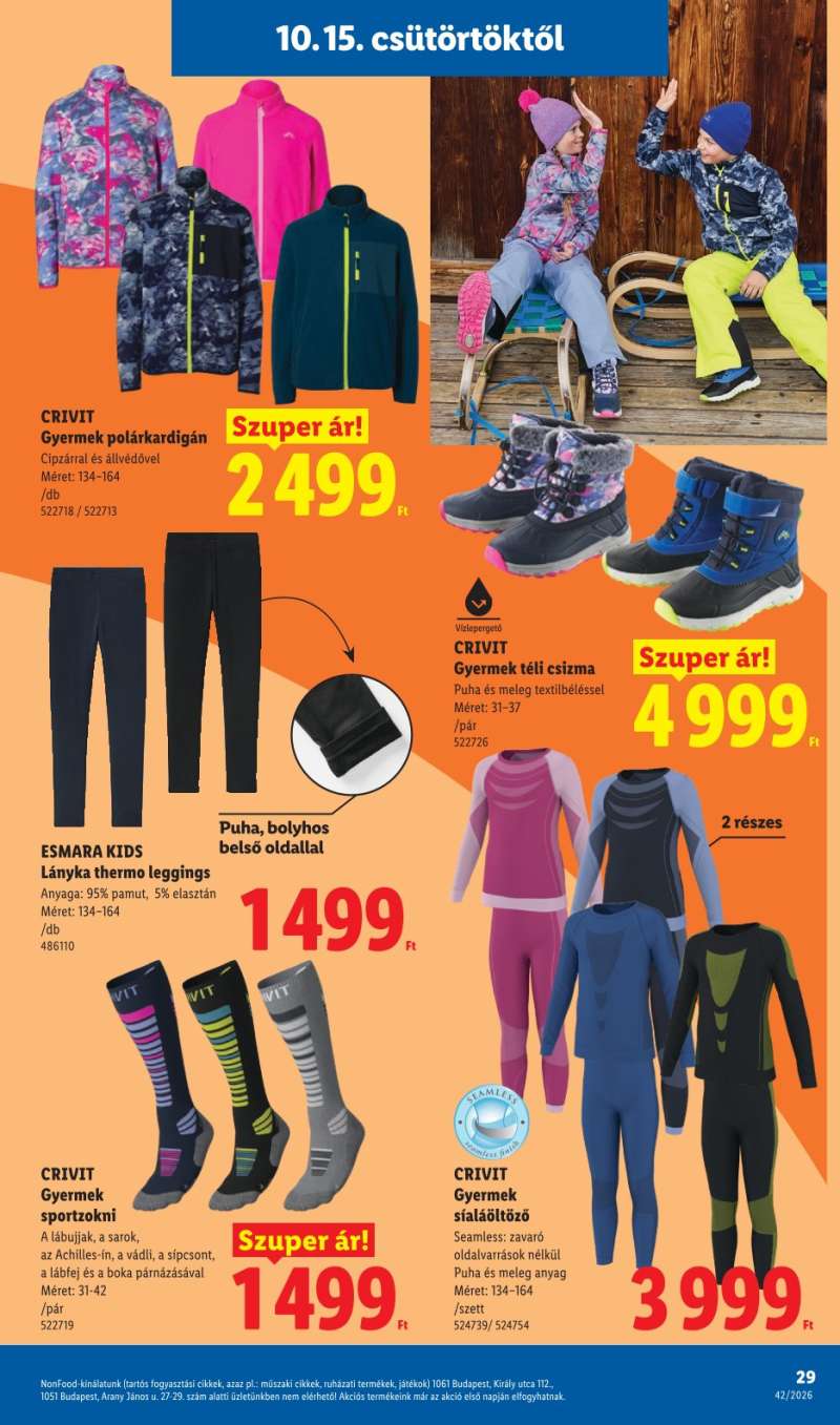 Lidl Akciós Újság 29 oldal