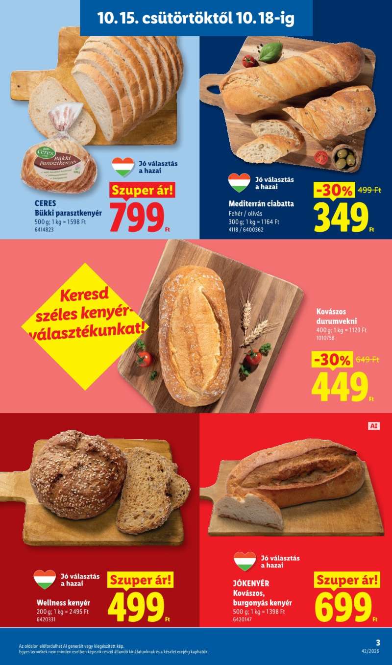 Lidl Akciós Újság 3 oldal