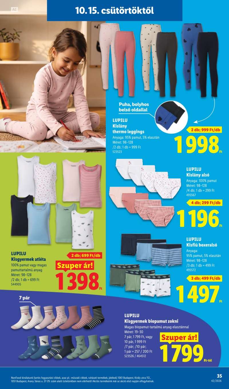 Lidl Akciós Újság 35 oldal
