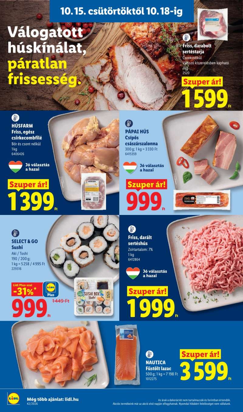 Lidl Akciós Újság 4 oldal