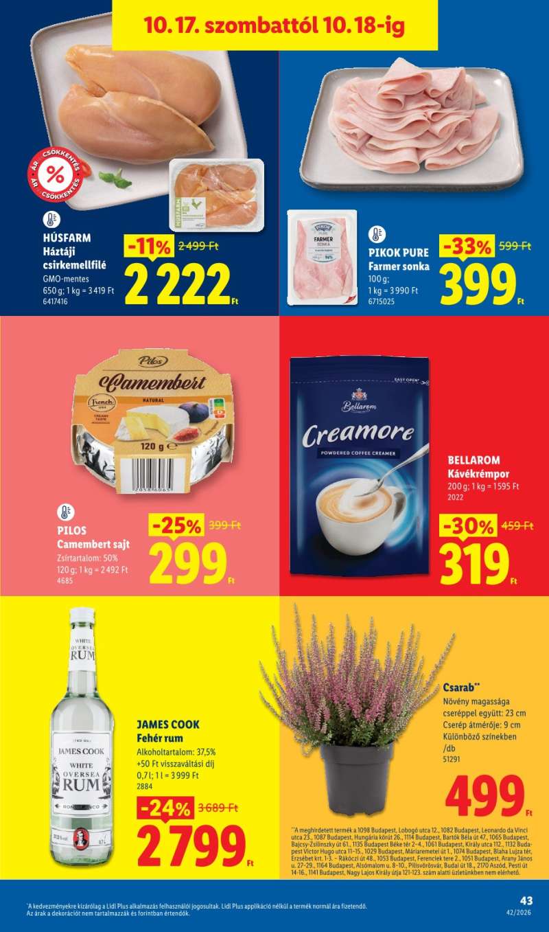 Lidl Akciós Újság 43 oldal