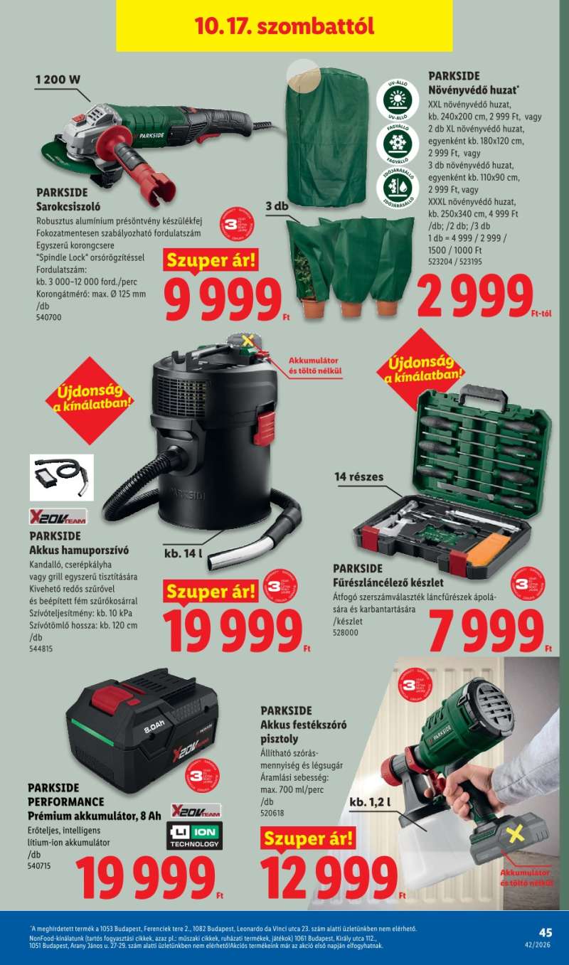 Lidl Akciós Újság 45 oldal